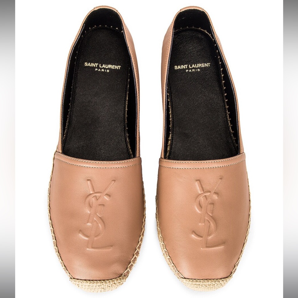 Saint Laurent espadrille flats